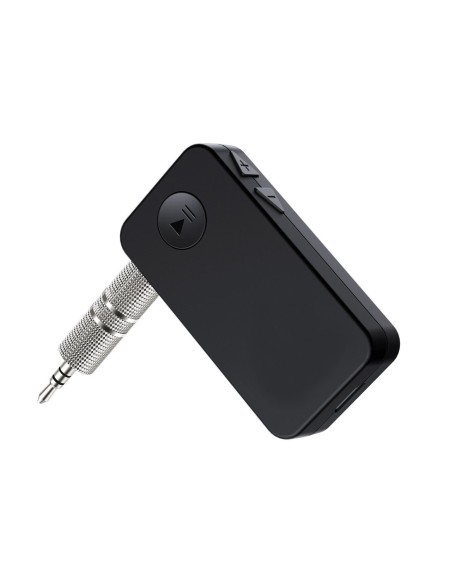 Ricevitore Bluetooth 4.1 Adattatore Wireless Audio Portatile con Microfono Stereo Auto Casa con 3,5 mm AUX