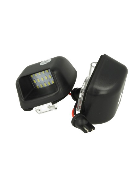 Kit Luci Targa Led Nissan Navara D40 2005-2016 Suzuki Equator OEM 26510ZP50A 12V 3W Bianco Canbus