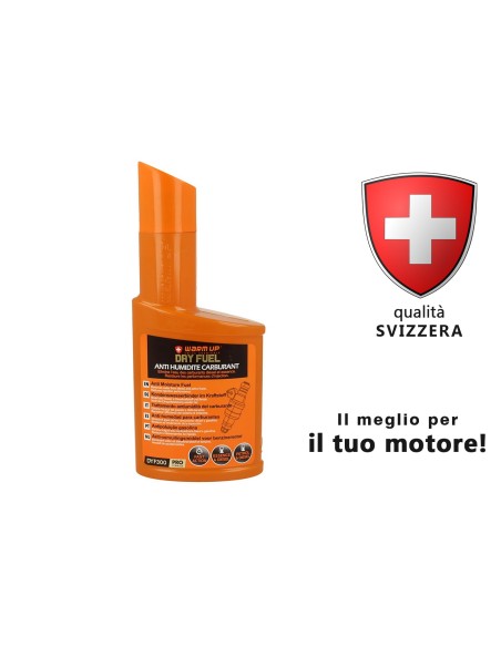 WARM UP Dry Fuel DYF300 Antiumidita e Disperdente D'acqua Per Diesel e Benzina 300ml