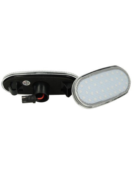 Kit Freccia Laterale a Led Side Marker Lente Trasparente Mercedes Benz Sprinter W906 VW Crafter 2006