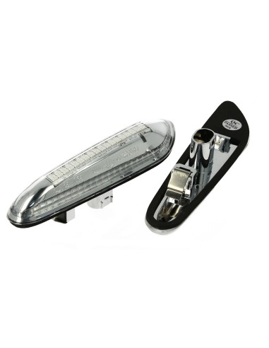 Kit Freccia Laterale a Led Side Marker Dinamica Lente Trasparente BMW E46 E36 E90 E91 E60 E61 E81 E82 E87 E88 E92 E93 X1 E84 X3 
