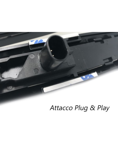 Kit Freccia Laterale a Led Side Marker Dinamica Nero Cromato Lente Trasparente BMW E81 E82 E87 E88 E90 E91 E92 E93 E60 E61 F10
