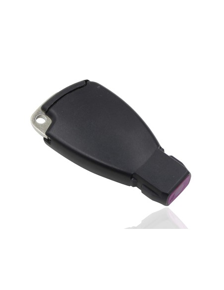 Guscio Chiave Telecomando 3 Tasti Baule pi&ugrave tasto Panic con Lama HU64 Batteria In Custodia Senza Transponder Per Mercedes 