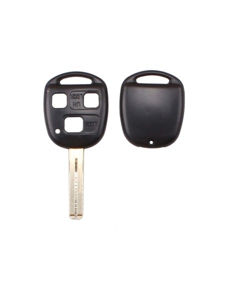 Guscio Chiave Telecomando 3 Tasti Vuoti Con Lama TOY48 Batteria Su Circuito Senza Transponder Per Lexus GS300 GS400 GS430 GX470 
