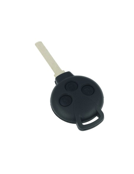 Guscio Chiave Telecomando 3 Tasti Baule senza Lama Batteria In Custodia Senza Transponder Per Smart 451 FORTWO FORFOUR ROADSTER