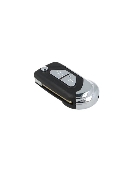 Guscio Chiave Telecomando 2 Tasti Con Lama HU83 Batteria Su Circuito Senza Transponder Elettronica Per Peugeot Citroen