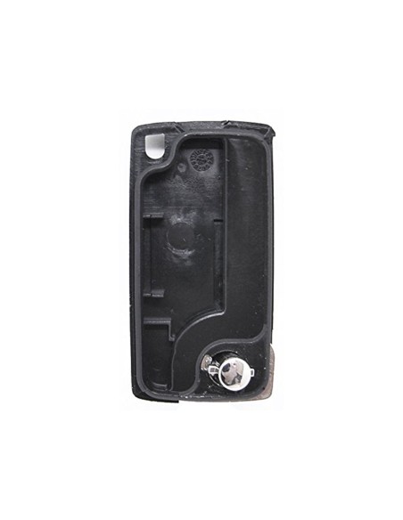 Guscio Chiave Telecomando 2 Tasti Con Lama HU83 Batteria Su Circuito Senza Transponder Per Peugeot Citroen Berlingo Fiat Scudo