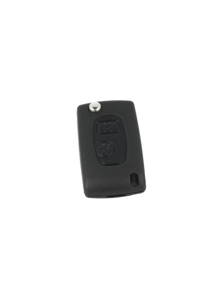Guscio Chiave Telecomando 2 Tasti Con Lama SX9 Batteria Su Circuito Senza Transponder Per Peugeot Citroen