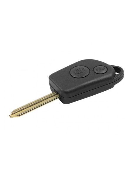 Guscio Chiave Telecomando 2 Tasti Con Lama SX9 Batteria Su Circuito Senza Transponder Per Peugeot Citroen C1 C2 C3 C4 C5 ZX Xant