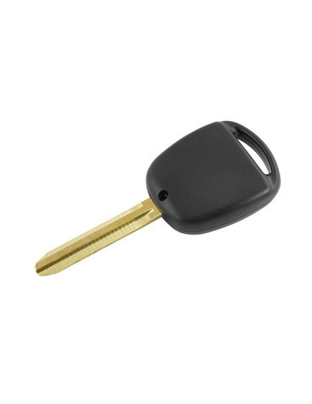 Guscio Chiave Telecomando 2 Tasti Vuoti con Lama TOY43 Batteria Su Circuito Senza Transponder Per Toyota Yaris Aygo Auris Transi
