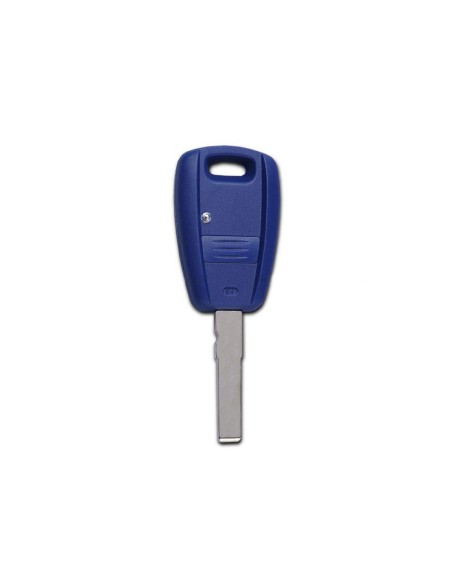 Guscio Chiave Telecomando 1 Tasto con Lama SIP22 Blu Senza Transponder Per Fiat Punto Stilo Panda Dobl&ograve 500 600 Bravo Brav