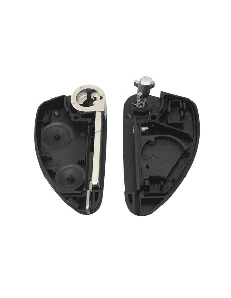 Guscio Chiave Telecomando 2 Tasti Con Lama SIP22 Batteria In Custodia Senza Transponder Per Alfa Romeo 147 156 166 GT