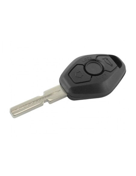 Guscio Chiave Telecomando 3 Tasti Con Lama HU58 Batteria Su Circuito Senza Transponder Per BMW Serie F X1 X3 X5 X6 3 5 7 M3 Z3 E