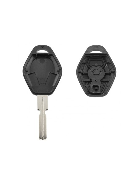 Guscio Chiave Telecomando 3 Tasti Con Lama HU58 Batteria Su Circuito Senza Transponder Per BMW Serie F X1 X3 X5 X6 3 5 7 M3 Z3 E