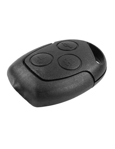 Guscio Chiave Telecomando 3 Tasti Senza Lama Batteria In Custodia Senza Transponder Per Ford Fiesta Fusion C-Max Puma Focus