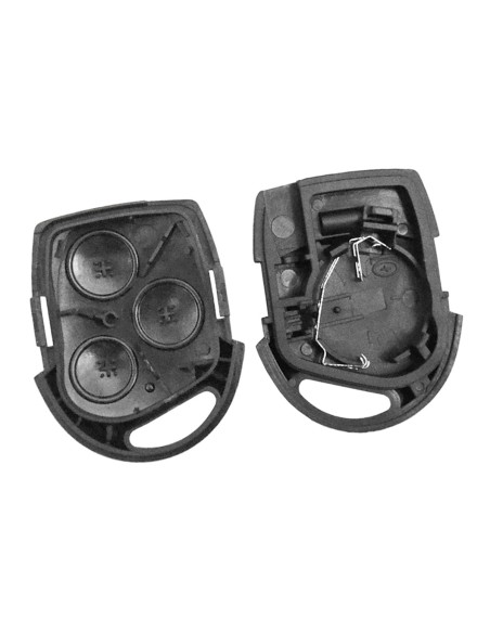 Guscio Chiave Telecomando 3 Tasti Senza Lama Batteria In Custodia Senza Transponder Per Ford Fiesta Fusion C-Max Puma Focus