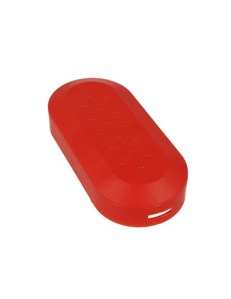 Guscio Cover In Plastica Colore Rosso Per Chiavi Telecomando Senza Lama Fiat Grande Punto Evo Panda Bravo Stilo 500L Lancia Y De