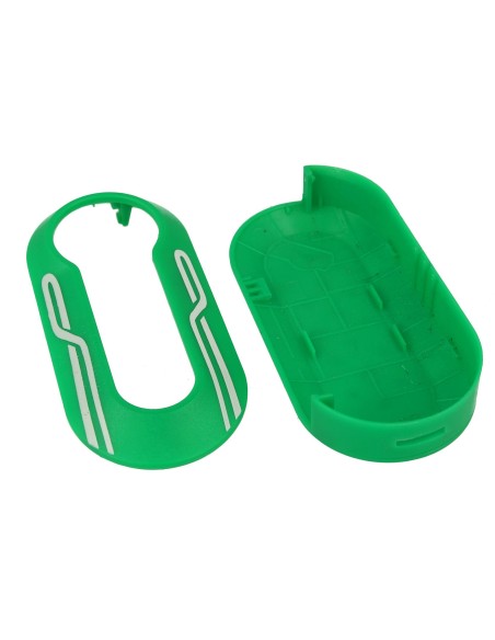 Guscio Cover In Plastica Colore Verde Per Chiavi Telecomando Senza Lama Fiat Grande Punto Evo Panda Bravo Stilo 500L Lancia Y De