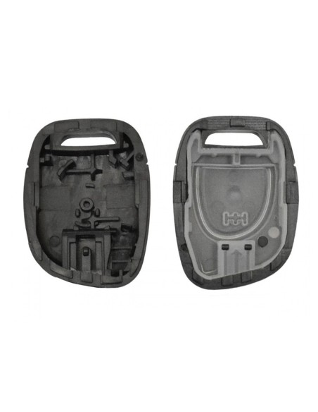 Guscio Chiave Telecomando 1 Tasto con Lama VAC102 Batteria Su Circuito Senza Transponder Per Renault Clio Megane Laguna Espace