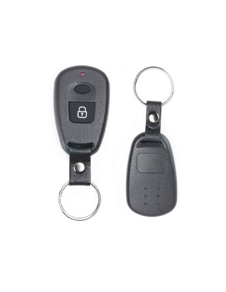 Guscio Chiave Telecomando 2 Tasti Keyless Senza Lama Batteria Su Circuito Senza Transponder Per Hyundai Santa Fe Matrix Atos Acc