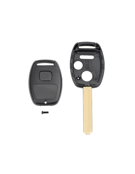 Guscio Chiave Telecomando 3 Tasti con Lama HON66 Batteria Su Circuito Senza Transponder Per Honda Accord Civic
