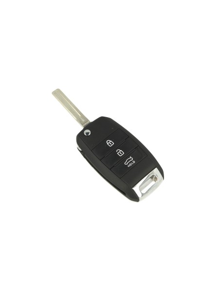 Guscio Chiave Telecomando 3 Tasti con Lama HYNR14 Batteria Su Circuito Senza Transponder Per Kia Rondo Sportage Soul Rio CEE'D P
