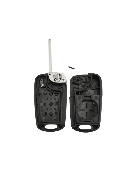 Guscio Chiave Telecomando 3 Tasti con Lama TOY48 Batteria Su Circuito Senza Transponder Per Hyundai I20 I30 IX20 IX35 Kia