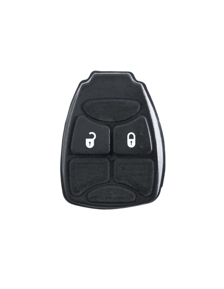 Gommino 2 Tasti Ricambio per Telecomando Guscio Chiave Chrysler Chevrolet