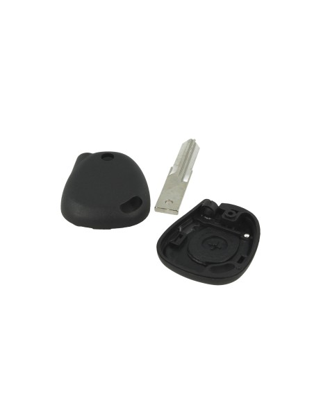 Guscio Chiave Telecomando 1 Tasto con Luce Lama VAC102 Batteria Su Circuito Senza Transponder Per Renault Clio Megane Laguna Esp