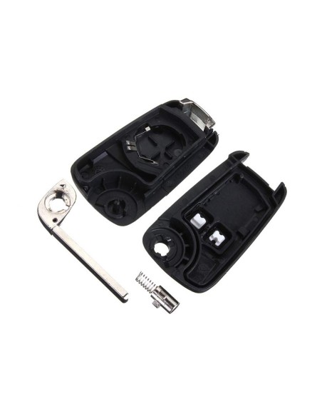 Guscio Chiave Telecomando 2 Tasti  con Lama HU100 Batteria In Custodia Senza Transponder Per Chevrolet Cruze Spak Aveo Captiva M