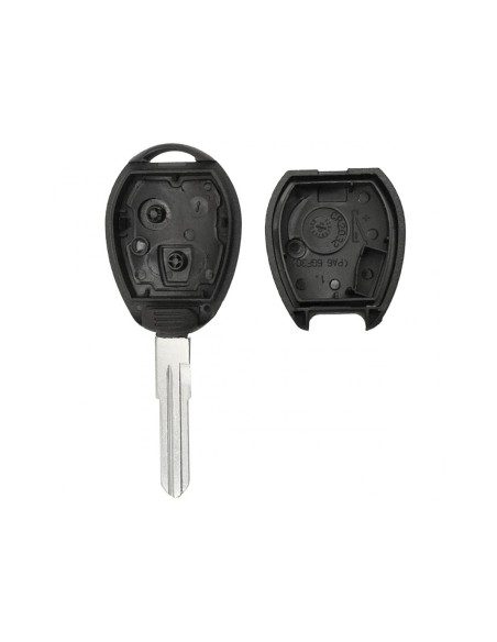 Guscio Chiave Telecomando 2 Tasti Lama NE75 Batteria Su Circuito Senza Transponder Per Land Rover Discovery TDV6 Rang Rover Spor