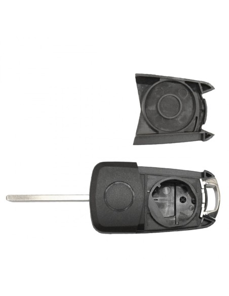 Guscio Chiave Telecomando 3 Tasti  con Lama HU100 Batteria In Custodia Senza Transponder Per Vauxhall Opel Zafira Astra Insignia