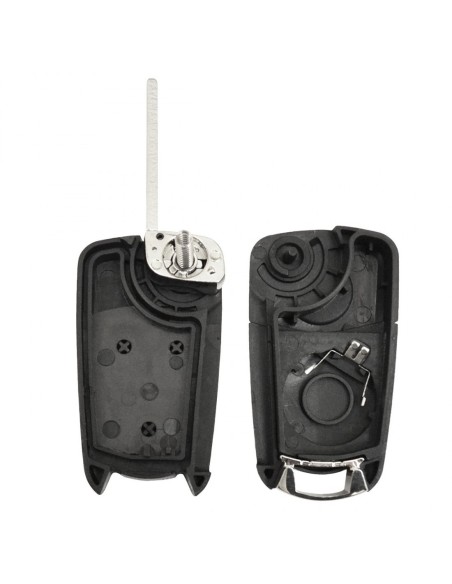 Guscio Chiave Telecomando 3 Tasti  con Lama HU100 Batteria In Custodia Senza Transponder Per Vauxhall Opel Zafira Astra Insignia