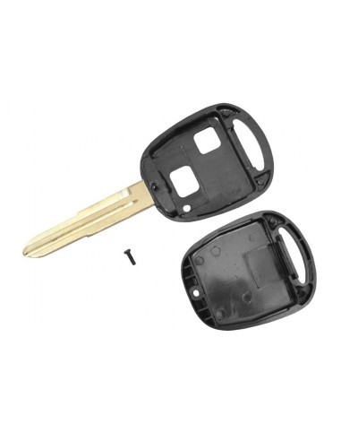Guscio Chiave Telecomando 2 Posti Tasti Vuoti Con Lama TOY41 Batteria Su Circuito Senza Transponder Per Lexus Toyota Yaris Rav4 