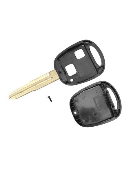 Guscio Chiave Telecomando 2 Posti Tasti Vuoti Con Lama TOY41 Batteria Su Circuito Senza Transponder Per Lexus Toyota Yaris Rav4 