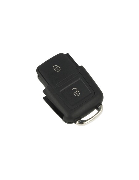 Guscio Chiave Telecomando 2 Tasti Senza Lama e Transponder Batteria In Custodia Per VW Polo Golf Passat Touran Bora Tiguan Shara