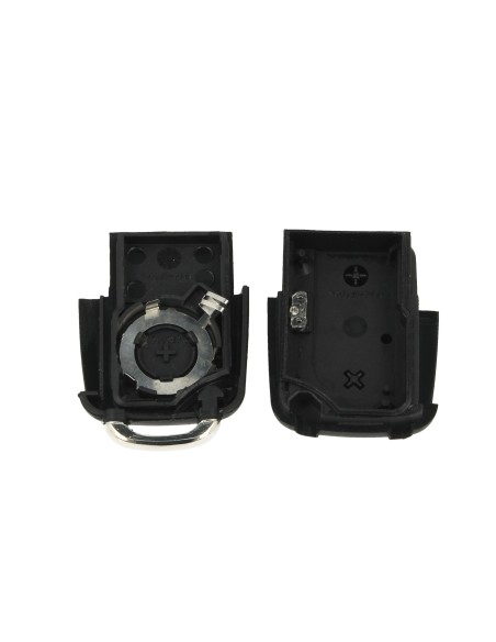 Guscio Chiave Telecomando 2 Tasti Senza Lama e Transponder Batteria In Custodia Per VW Polo Golf Passat Touran Bora Tiguan Shara