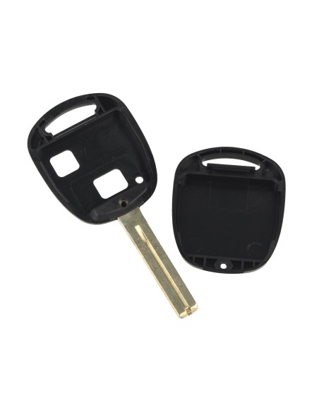 Guscio Chiave Telecomando 2 Tasti Vuoti Con Lama TOY48 Batteria Su Circuito Senza Transponder Per Lexus Toyota Yaris Aygo Auris 