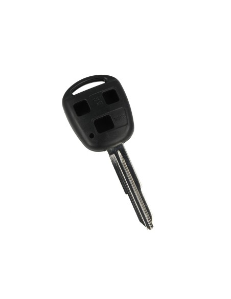 Guscio Chiave Telecomando 3 Posti Tasti Vuoti Con Lama TOY41 Batteria Su Circuito Senza Transponder Per Toyota Corolla Rav4 Celi