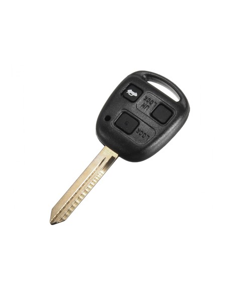 Guscio Chiave Telecomando 3 Posti Tasti Vuoti Con Lama TOY47 Batteria Su Circuito Senza Transponder Per Lexus Toyota Corolla Cam
