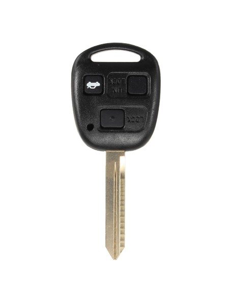 Guscio Chiave Telecomando 3 Posti Tasti Vuoti Con Lama TOY47 Batteria Su Circuito Senza Transponder Per Lexus Toyota Corolla Cam