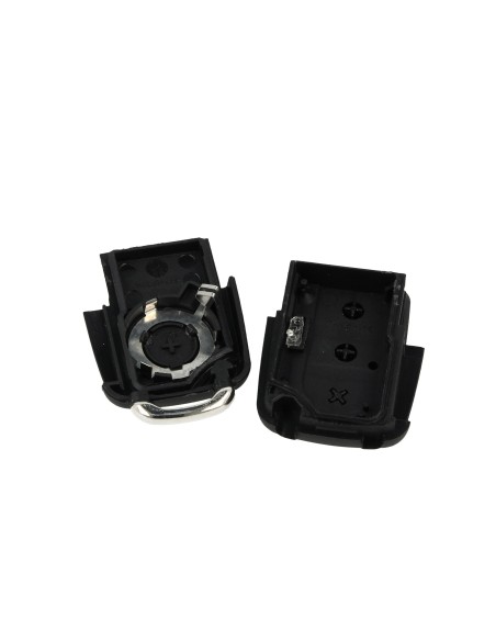 Guscio Chiave Telecomando 3 Tasti Senza Lama e Transponder Batteria In Custodia Per VW Polo Golf Passat Seat Ibiza Leon Exeo Alt
