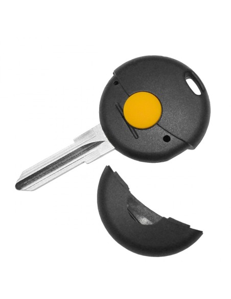 Guscio Chiave Telecomando 1 Tasto con Lama YM23 Batteria Su Circuito Senza Transponder Per Smart Fortwo Forfour Roadster Coupe 3