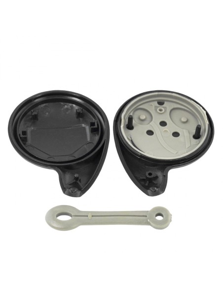 Guscio Chiave Telecomando 2 Tasti Batteria Su Circuito Senza Transponder Per Cobra 777 Antifurto Allarme Honda