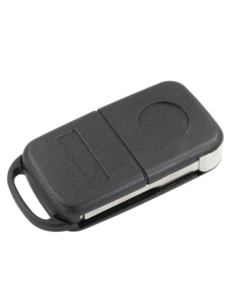 Guscio Chiave Telecomando 2 Tasti con Lama HU64 Batteria In Custodia Senza Transponder Per Mercedes Benz Classe S G M V B C A E 