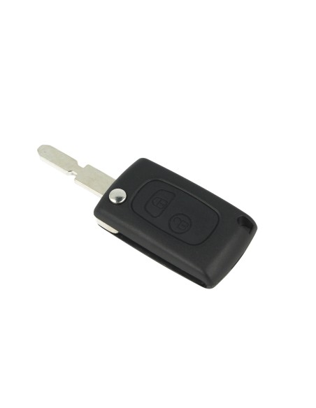 Guscio Chiave Telecomando 2 Tasti Con Lama NE78 Batteria Su Circuito Senza Transponder Per Peugeot 206 208 307 Citroen Picasso S