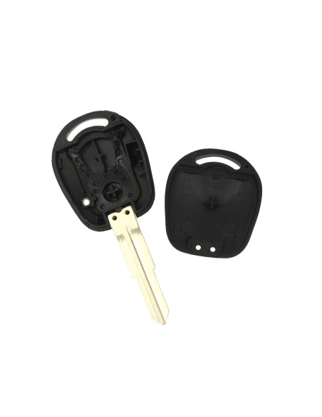 Guscio Chiave Telecomando 2 Tasti Con Lama SSY3 Batteria Su Circuito Senza Transponder Per Ssangyong Kyron Korando Rexton