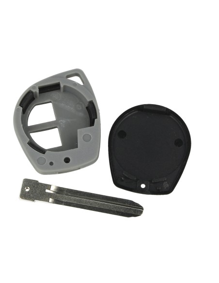 Guscio Chiave Telecomando 2 Tasti Vuoti Con Lama TOY43 Batteria Su Circuito Senza Transponder Per Suzuki Swift Jimny Gran Vitara