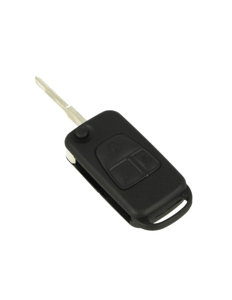 Guscio Chiave Telecomando 3 Tasti con Lama HU64 Batteria In Custodia Senza Transponder Per Mercedes Benz Ml C Cl S Classe