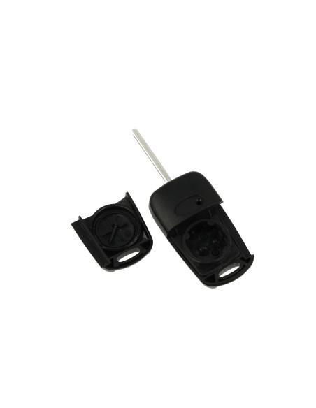 Guscio Chiave Telecomando 3 Tasti con Lama TOY48 Batteria Su Circuito Senza Transponder Per Kia Sportage Rio Picanto
